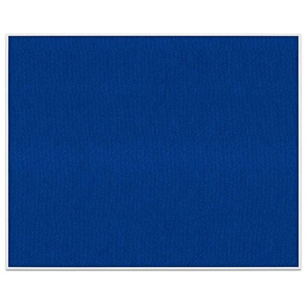 United Visual Products Corkboard, Fabric, Wht, 1 Door, 24 x 36" UV301-WHITE-DRKSPR
